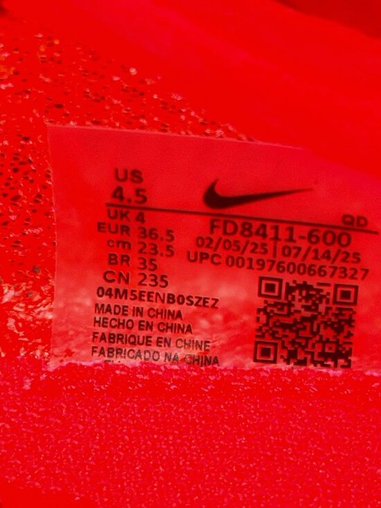 NEW Nike Air Zoom Victory 2 Crimson Track FD8411-600 Men Sz 4.5, Women Sz 6 main image 5